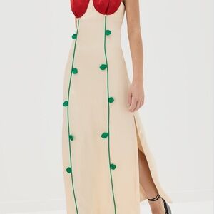 FARM Rio Rose Detailed Maxi